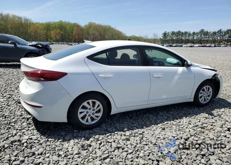 2018 Hyundai Elantra Se из США, поврежденный, VIN 5NPD74LF6JH384164